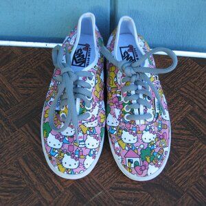 Women's Vans X Hello Kitty Shoes Size 5